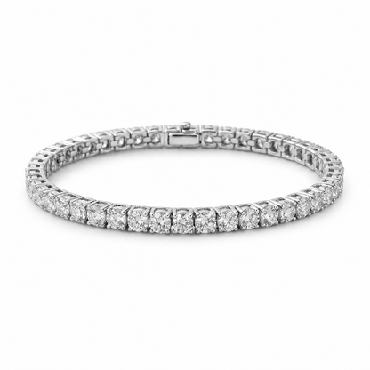 6 CTW Diamond Tennis Bracelet in 14K Gold | Yellow or White Gold