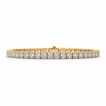 6 CTW Diamond Tennis Bracelet in 14K Gold | Yellow or White Gold