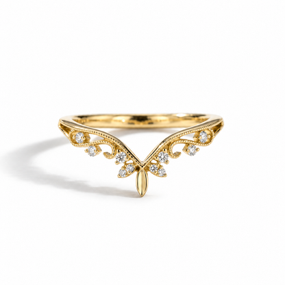 2.50 CTW Marquise Diamond Engagement Ring - 14K Gold